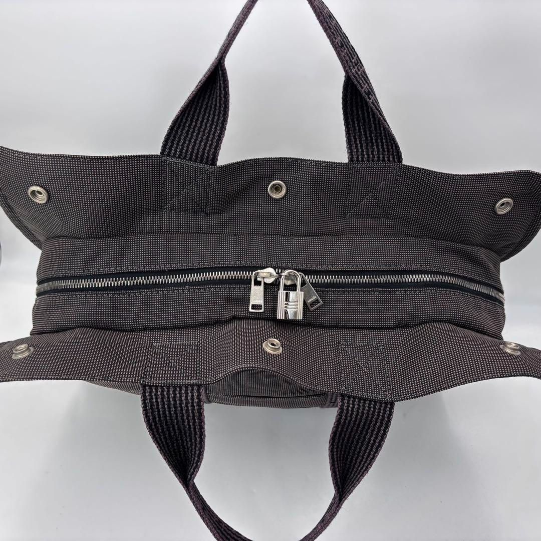 HERMES エルメス エールラインMM トートバック ハンドバック カデナ付き