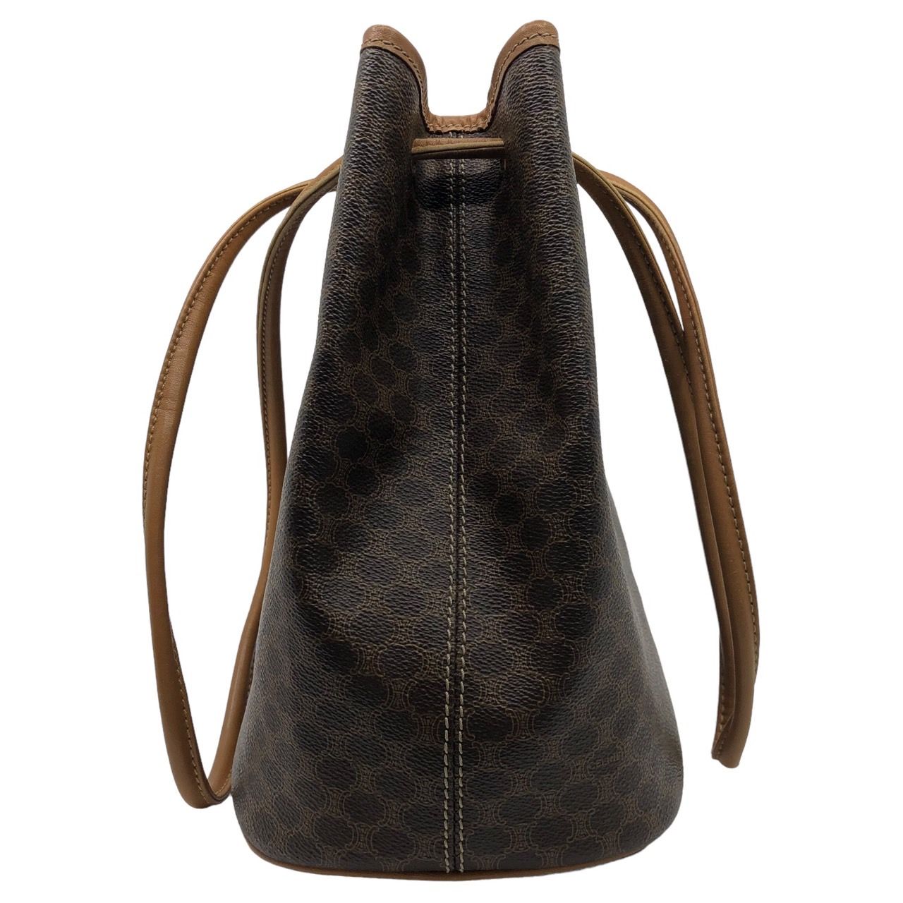 マカダム柄 CELINE CELINE(セリーヌ) 巾着 ショルダーバッグ セリーヌ 