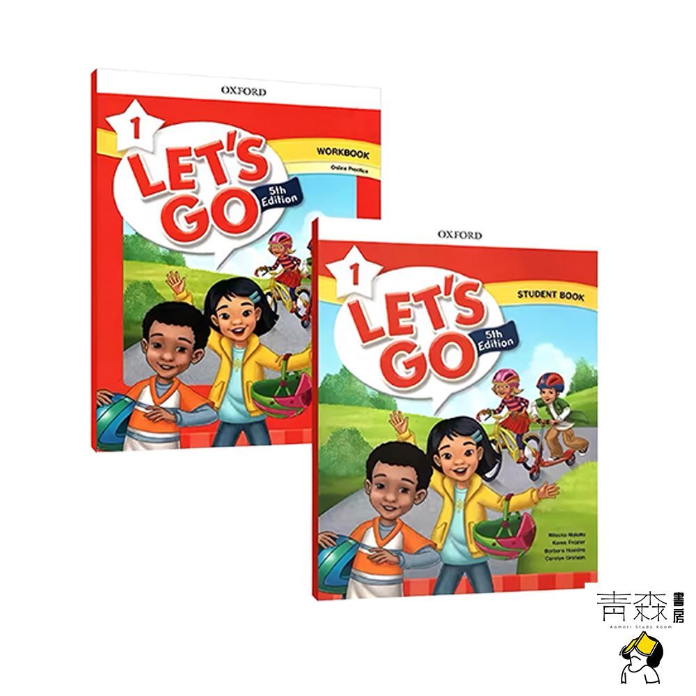 Let's Go - Level 1 5th Edition Student/Work 2冊セット 英語
