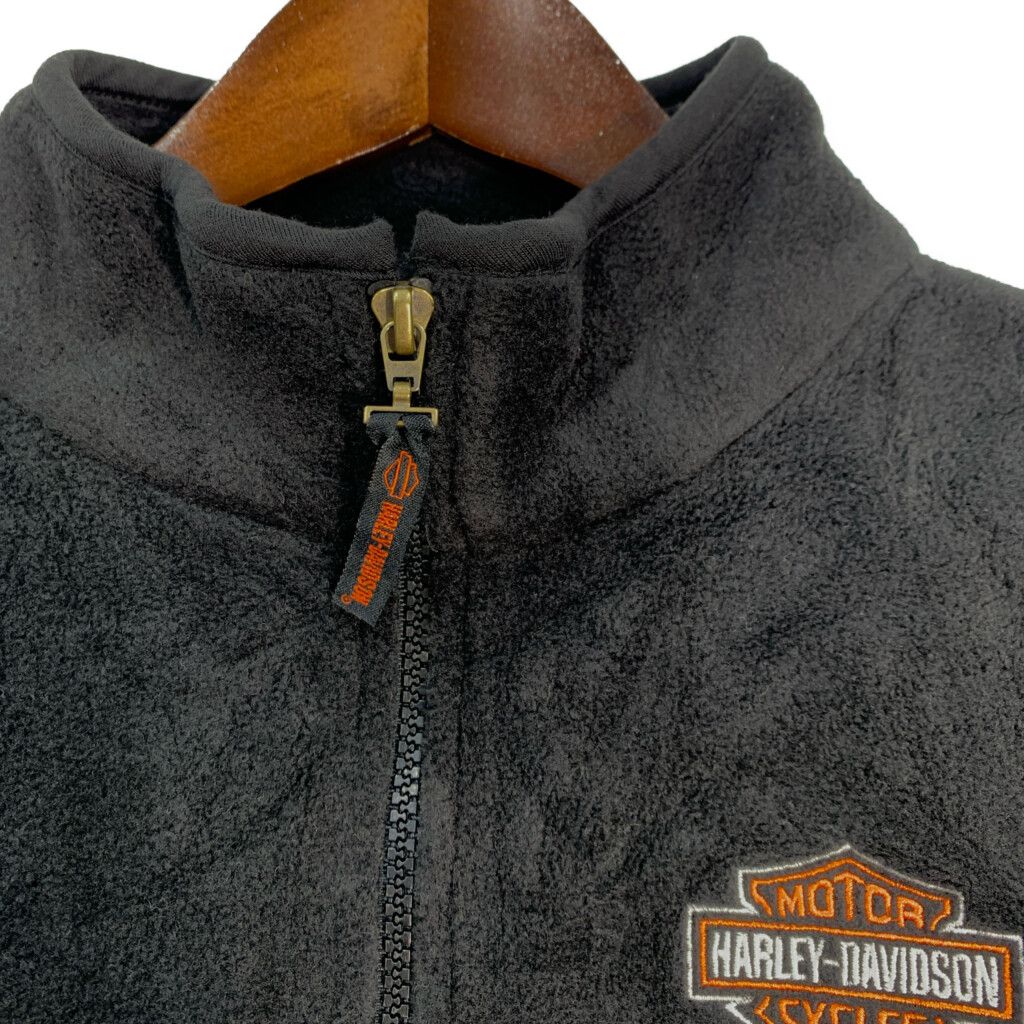 Harley-Davidson フリースベスト 希少 ハーレー HARLEY DAVIDSON(ハーレーダヴィッドソン) / フリースベスト/L