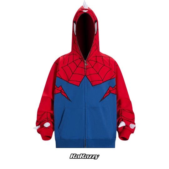 KAKAZZY カービィ スタジャン Lサイズ KaKazzy】星のカービィ フルジップ パーカー 男女着用可 ユニ