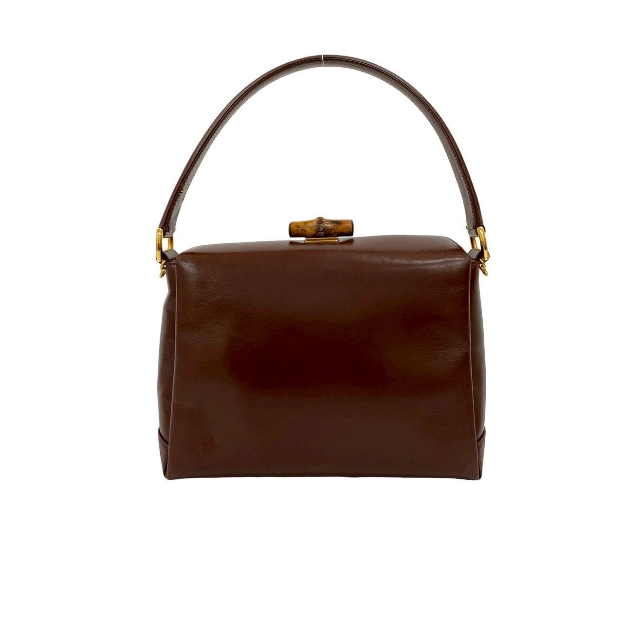GUCCI オールドグッチ 2way ハンドバッグ パテントレザー バンブー GUCCI オールドグッチ バンブー ショルダーバッグ ハンドバッグ