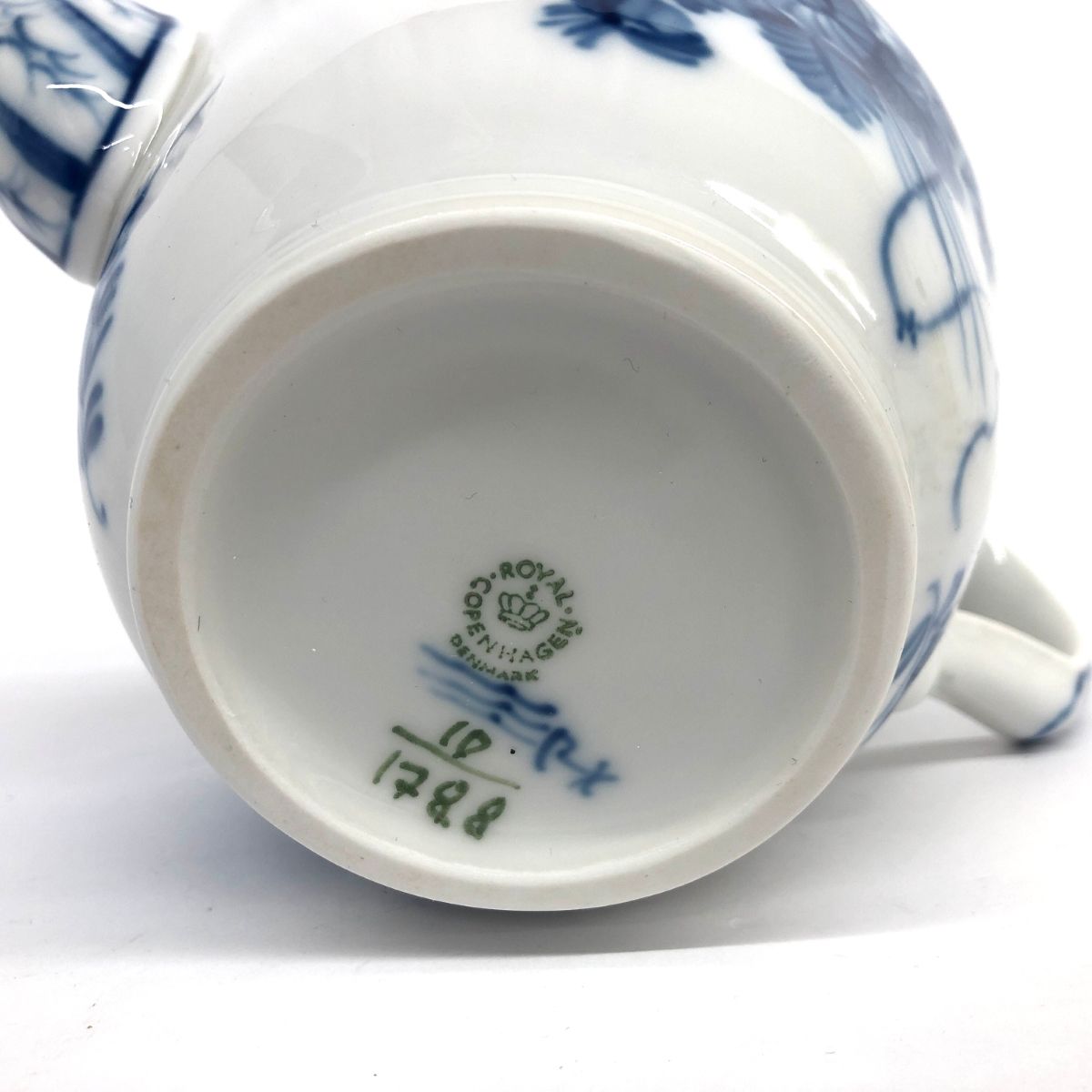 美品 ROYAL COPENHAGEN ロイヤルコペンハーゲン ブルーフラワーカーブ 