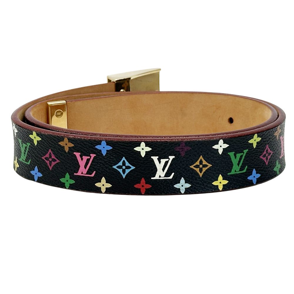 LOUIS VUITTON ベルト モノグラム サンチュール キャレ 7＊60 ルイヴィトン LOUIS VUITTON サンチュール キャレ ベルト M6801