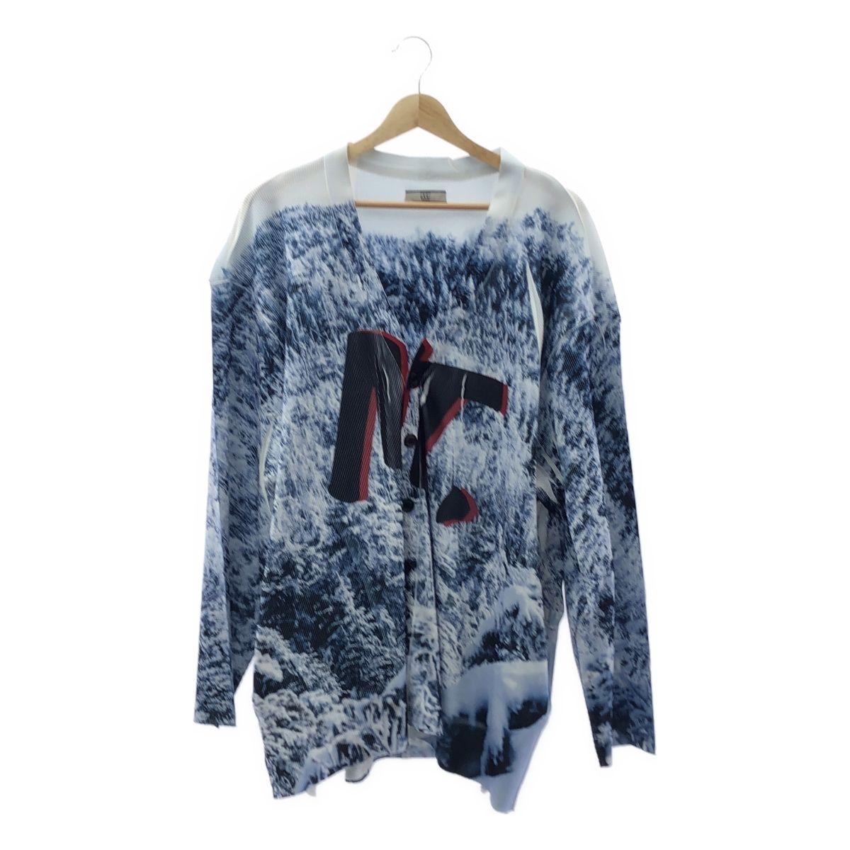 NON TOKYO | ノントーキョー | 2021AW | PRINT RIB CARDIGAN プリントリブ 総柄 カーディガン | 2 | マルチ | レディース