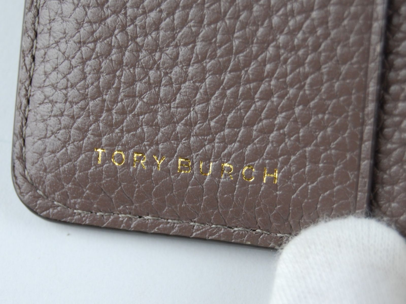 USED/B】TORYBURCHトリーバーチ□コンパクト財布□グレー - メルカリ