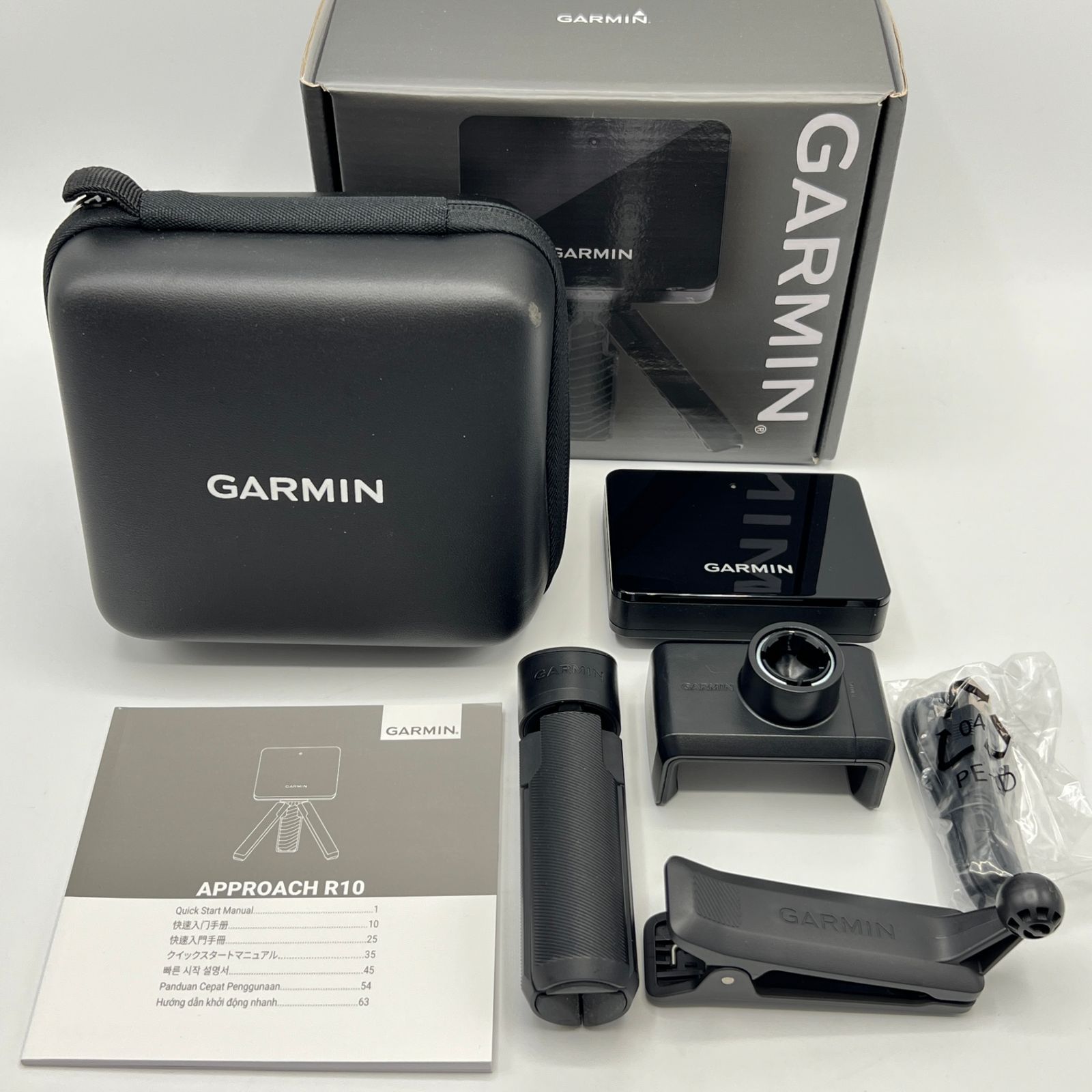 美品】GARMIN Approach R10 010-02356-04 ポータブル弾道測定器 ゴルフ  