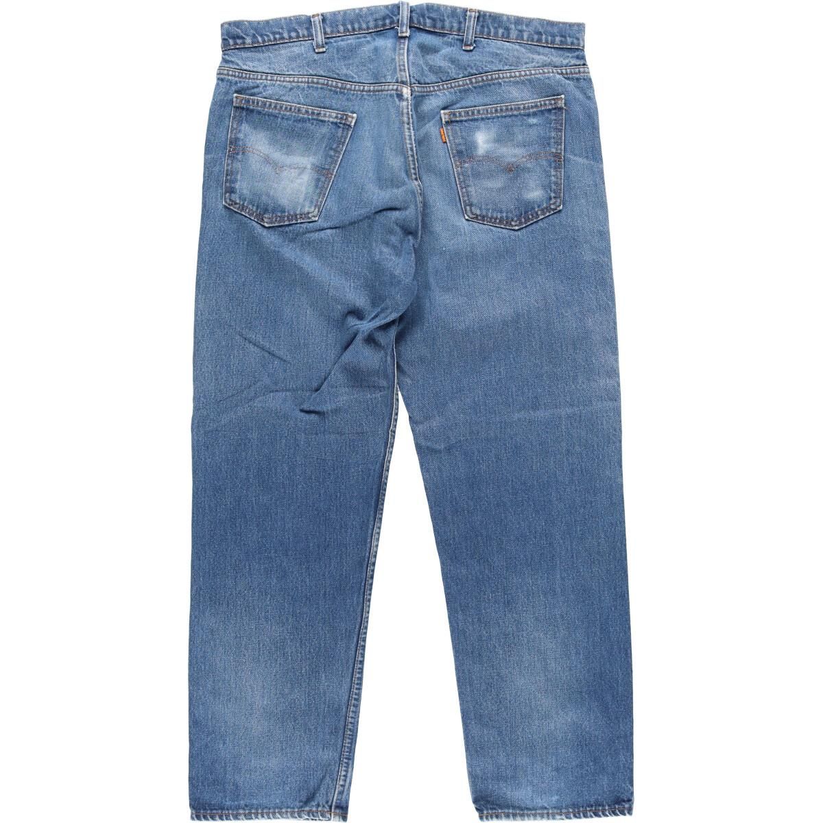 古着 80年代 リーバイス Levi's 505 オレンジタブ テーパードジーンズ