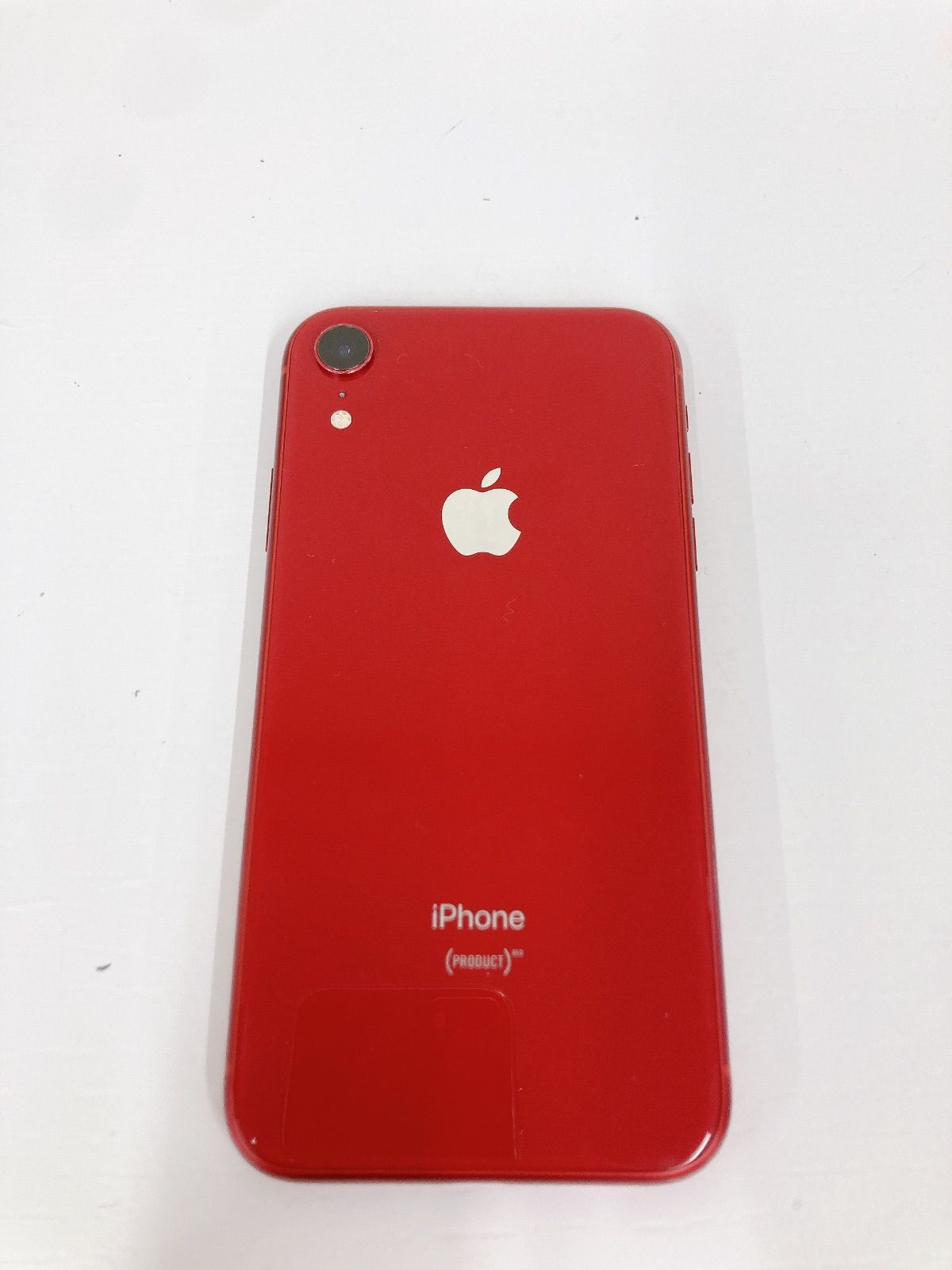 初期化済み】Apple iPhone XR レッド 本体 箱 充電器 イヤホン