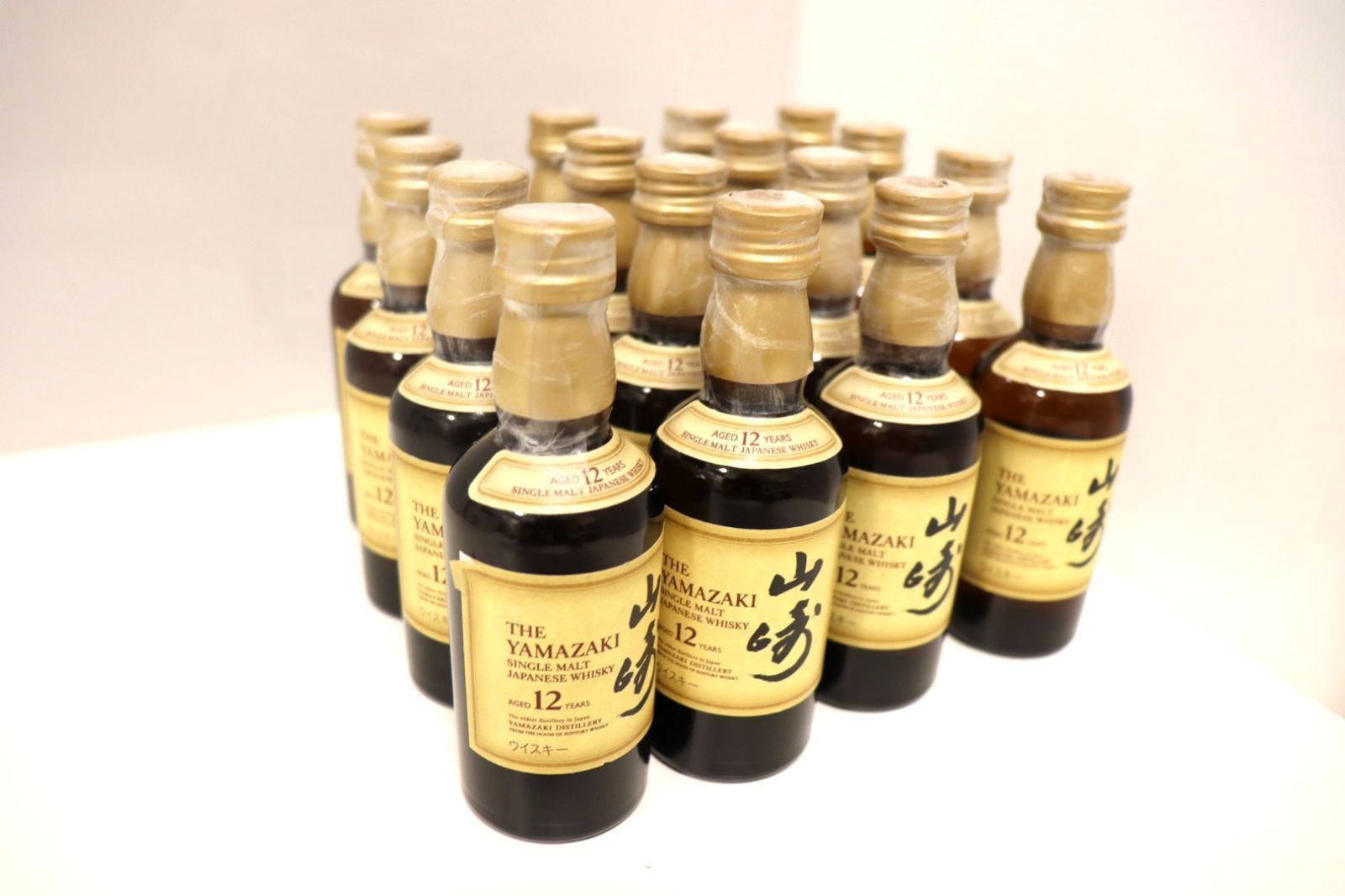 未開栓】サントリー 山崎 ウィスキー ミニボトル 50ml 16本