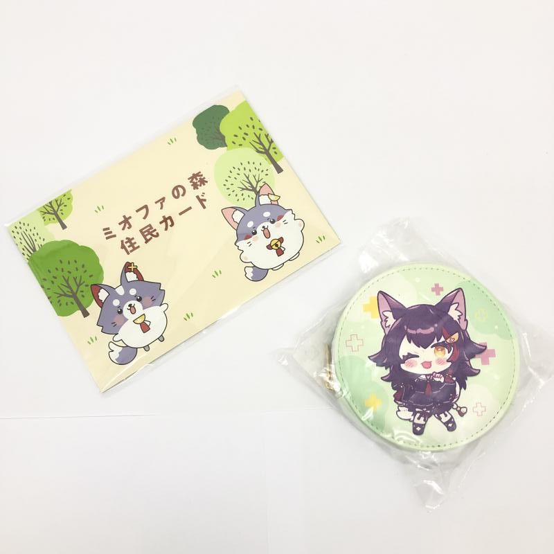中古】ボイス無し) 大神ミオ活動5周年記念グッズ 直筆サイン
