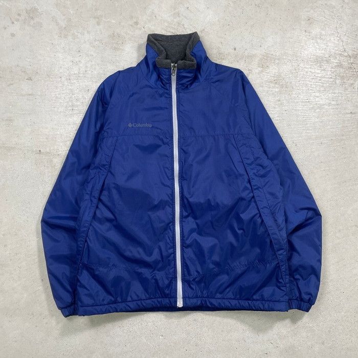 00年代 Columbia コロンビア シェルジャケット ナイロン×フリース 