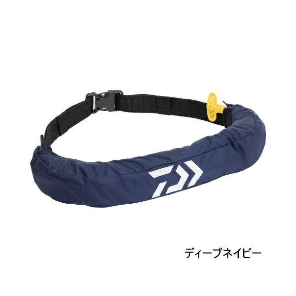 ≪ 25年9月新商品 ≫ ダイワ インフレータブルライフジャケット ウエストタイプ自動 手動膨張式 DF-2724 ディープネイビー フリーサイズ