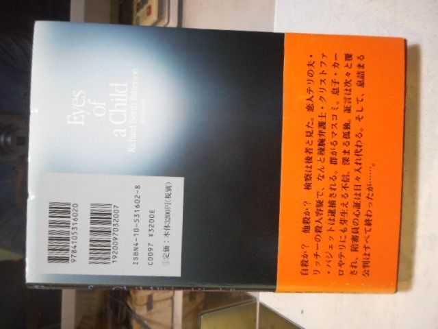 古本］子供の眼＊リチャード・ノース・パタースン/東江一紀訳