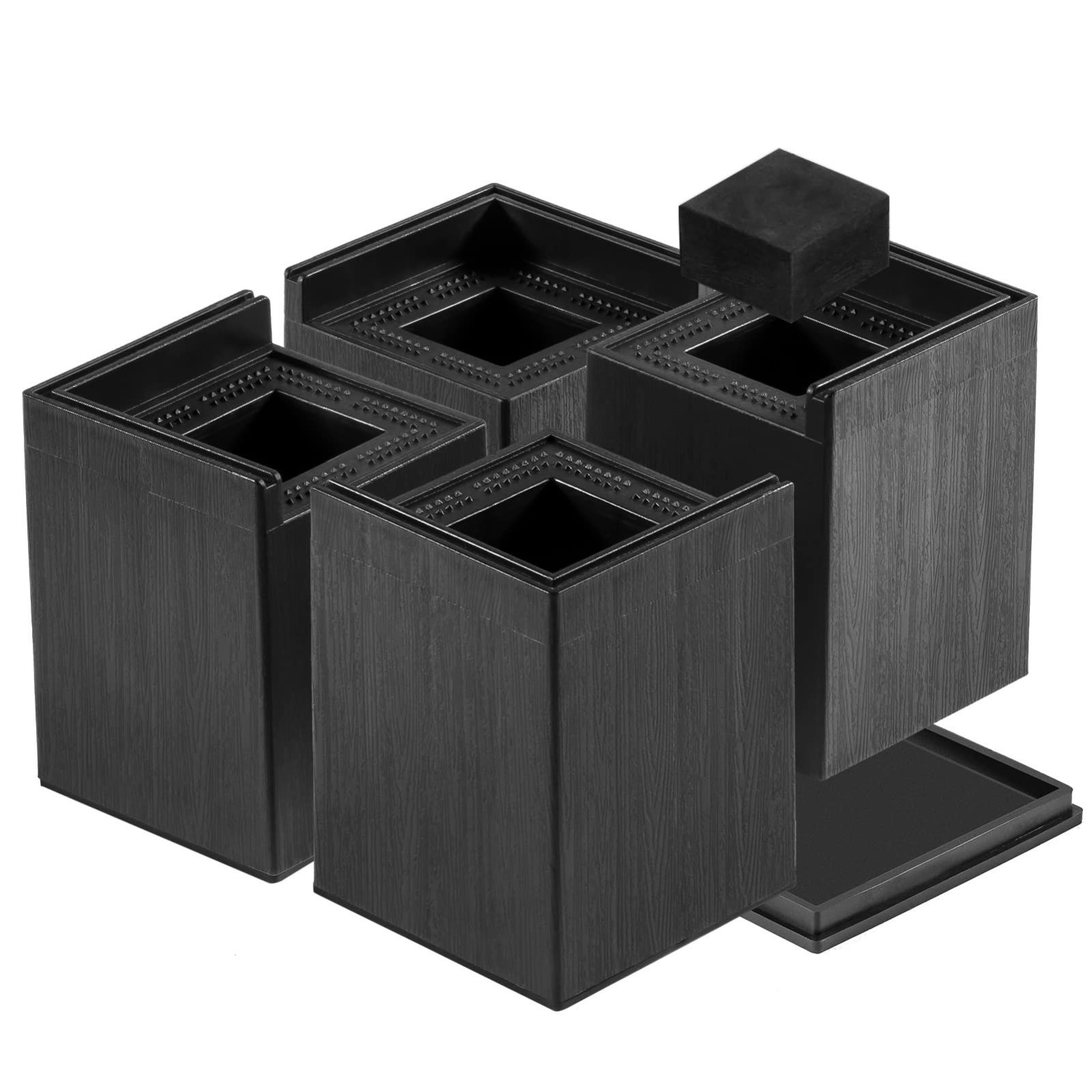 【特価商品】2Way 8cm 4個セット 10.4cm 高さを上げる 高さ調節脚 ベッドの高さをあげる足 こたつ 継足し 継ぎ足 テーブル・ベッドの高さ調節が簡単にできる テーブル脚台 高さ調整 暖房器具 Upi