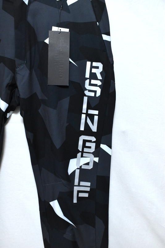 新品 ラッセルノ ゴルフ ロゴ カモフラ ストレッチパンツ【4】【5