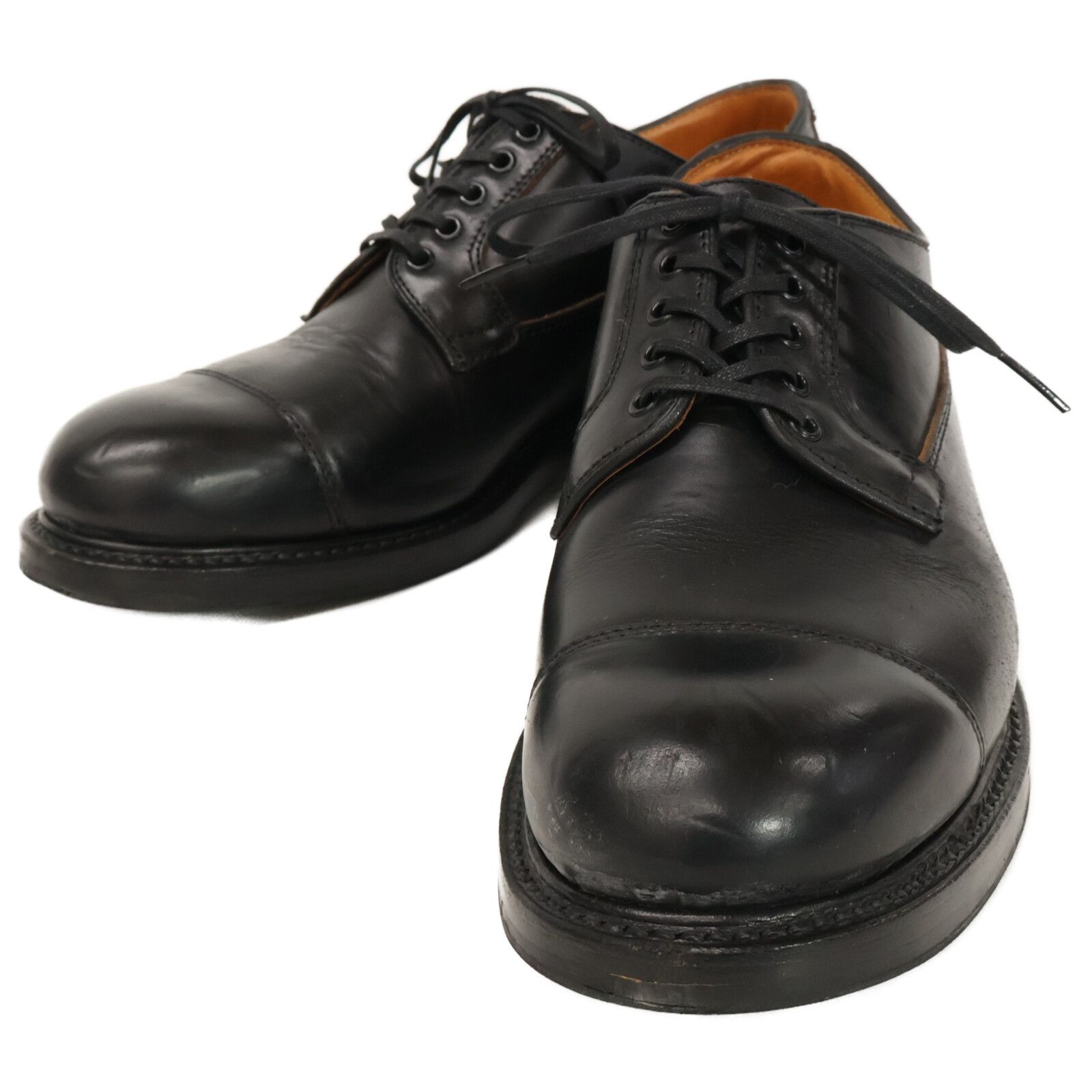 ウィールローブ　#15065 STRAIGHT TIP OXFORD BLACK 15065 STRAIGHT TIP OXFORD BLACK – WHEELROBE