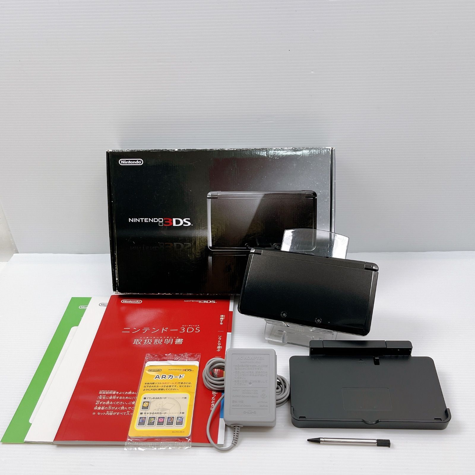 美品 ニンテンドー 3DS コスモブラック 遊べるセット 動作確認済み ds 3ds 3DS 任天堂