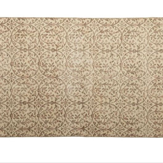 カスタードベージュ　ヴィンテージラグ　トルコラグ カスタードベージュヴィンテージラグトルコラグ