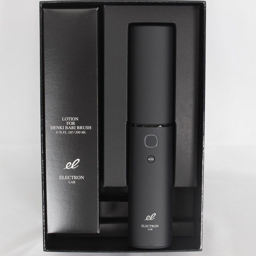 エレクトロン デンキバリブラシ ヘッドマッサージローション付き 美品