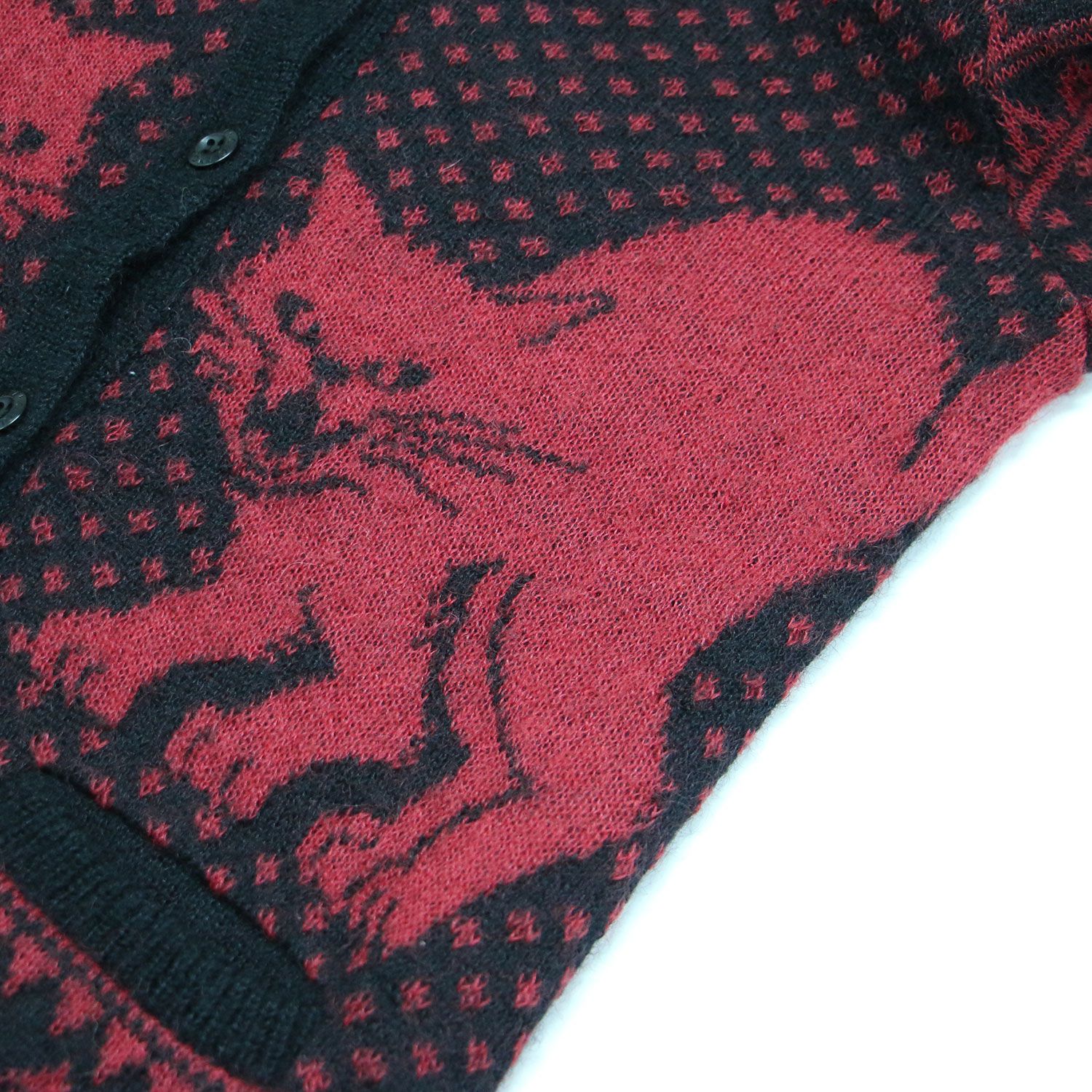 HYSTERIC GLAMOUR ヒステリックグラマー カーディガン レッド