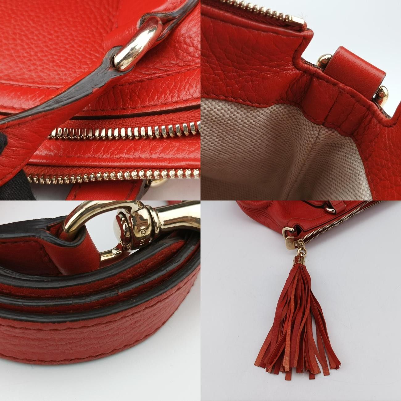 グッチGucciソーホーオレンジレザー308362D014329955