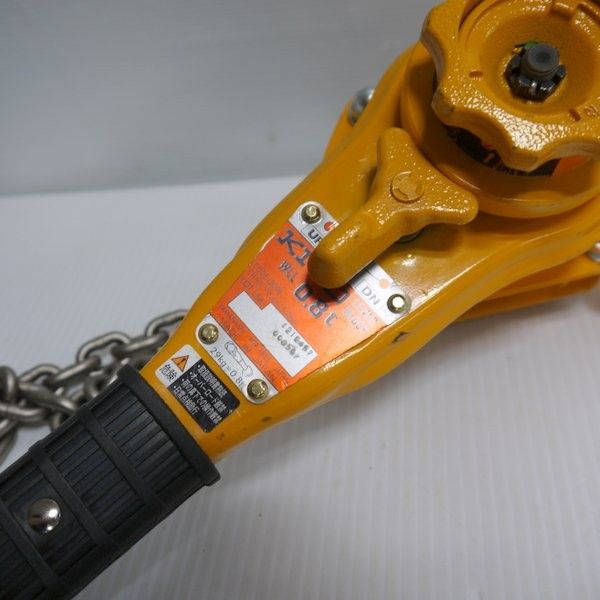 キトー レバーブロック LB008 ほぼ未使用 L5形 0.8t 揚程1.5m キトー レバーブロック LB008 ほぼ未使用 L5形 0.8t 揚程1.5m