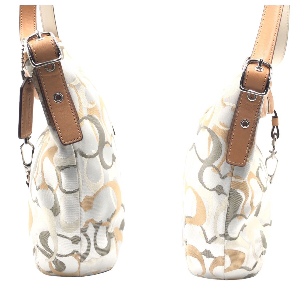COACH コーチ オプティック シグネチャー マルチカラー キャンバス 