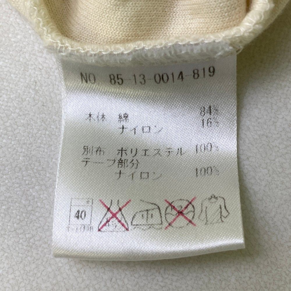 サイズ：M BEAMS GOLF ビームスゴルフ  ハーフジップ半袖Tシャツ パイル地  ホワイト系 [240101472728] ゴルフウェア レディース ストスト サイズ：M BEAMS GOLF ビームスゴルフ ハーフジップ半袖Tシャツ