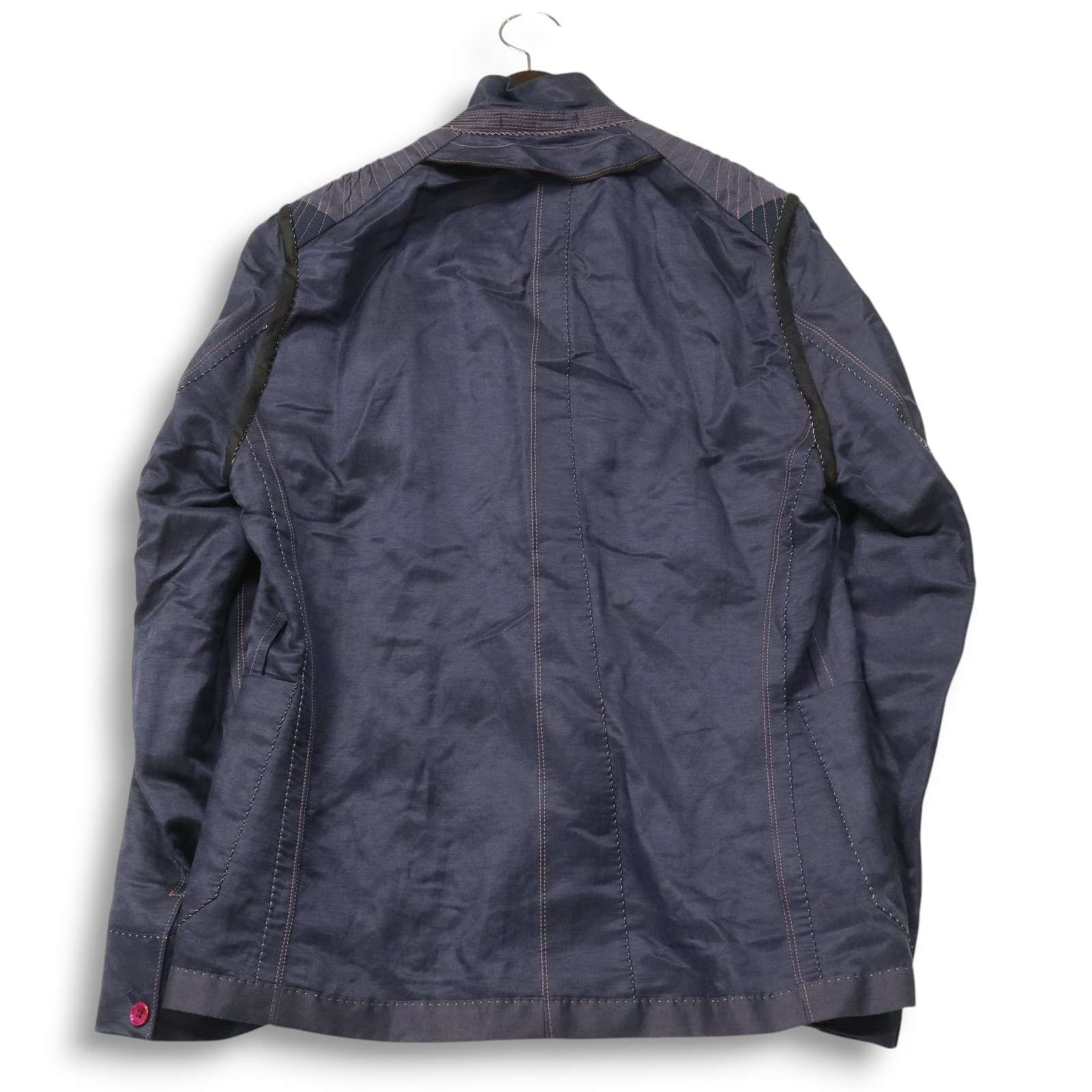Paul Smith ポールスミス メインライン☆ 春夏 裏返し風 シルク