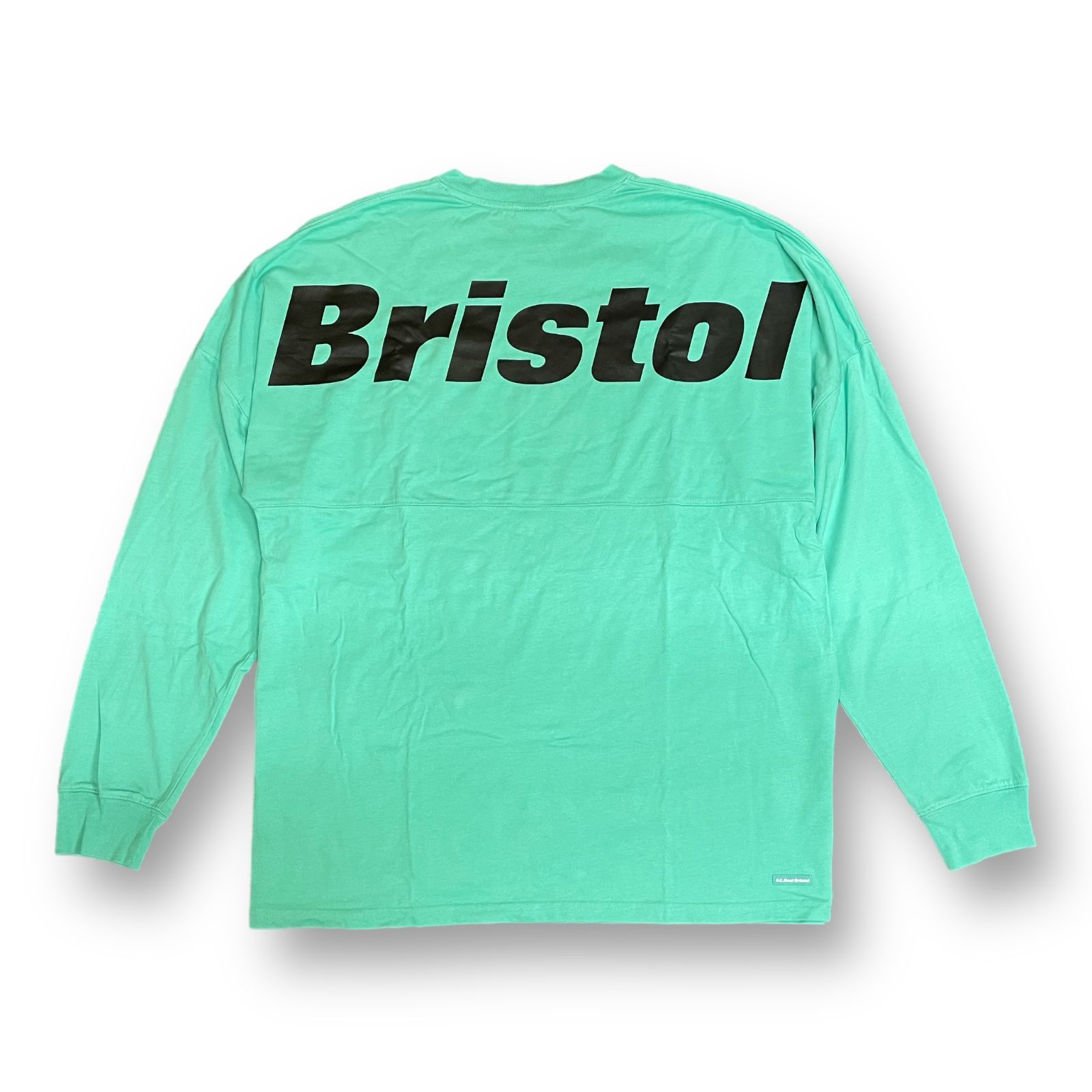 Bristol XL FCRB L/S BIG LOGO TEAM BAGGY TEE ホワイト Bristol L⁄S BIG