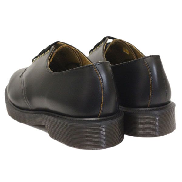 Dr. Martens 16056001 SMITH レザーシューズ BLACK Dr.Martens Smith BLACK 23FW-I（ドクターマーチン スミス-ブラック