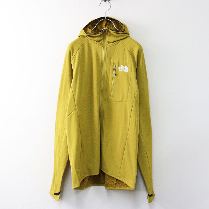 ♥ ノースフェイス THE NORTH FACE NL72322 エクスペディショングリッドフリースフルジップフーディ ｜イエロー 2400014595369