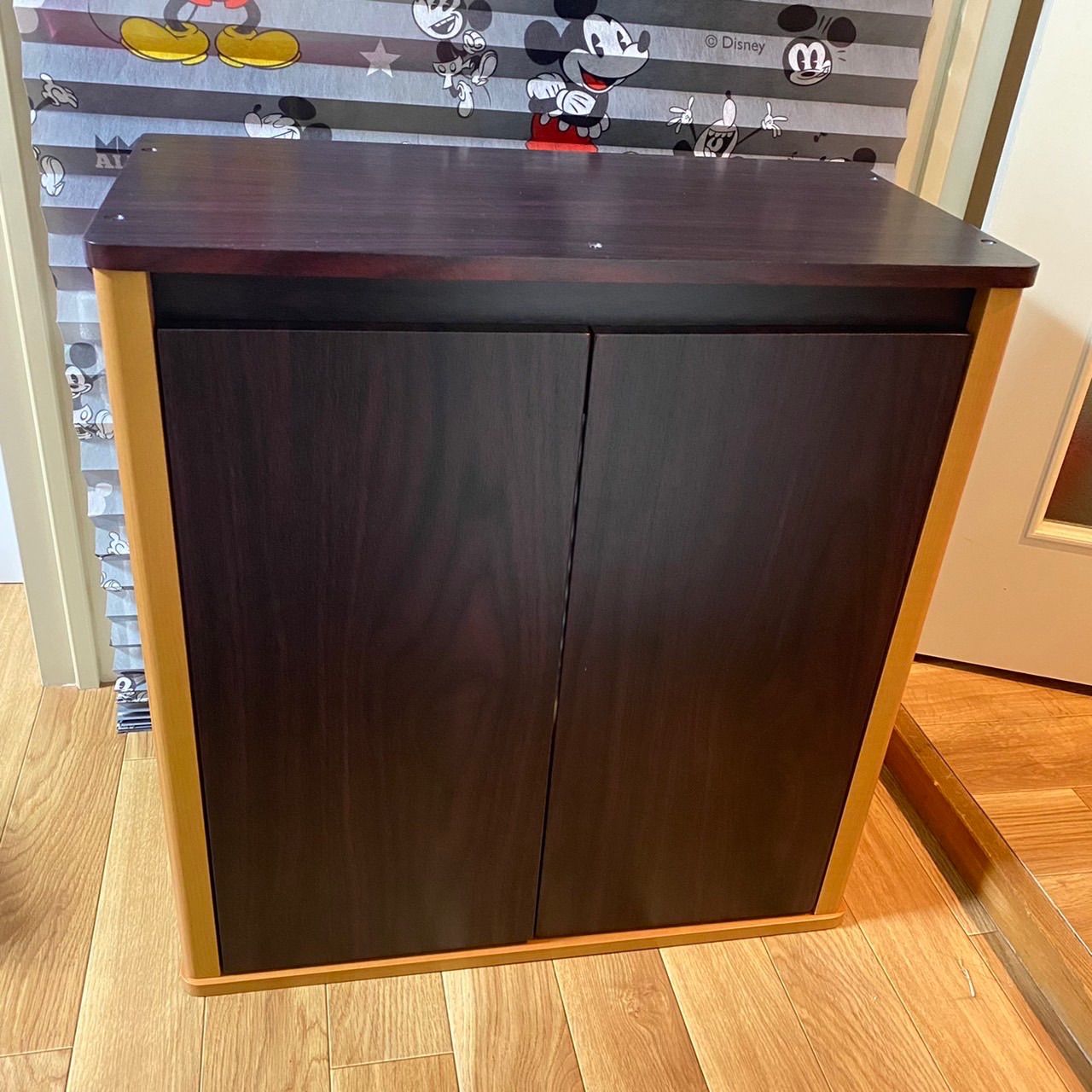 水槽台　木目調 アクロ 水槽台 90×45×80 穴有り ラオスヒノキ 代引不可 | チャーム