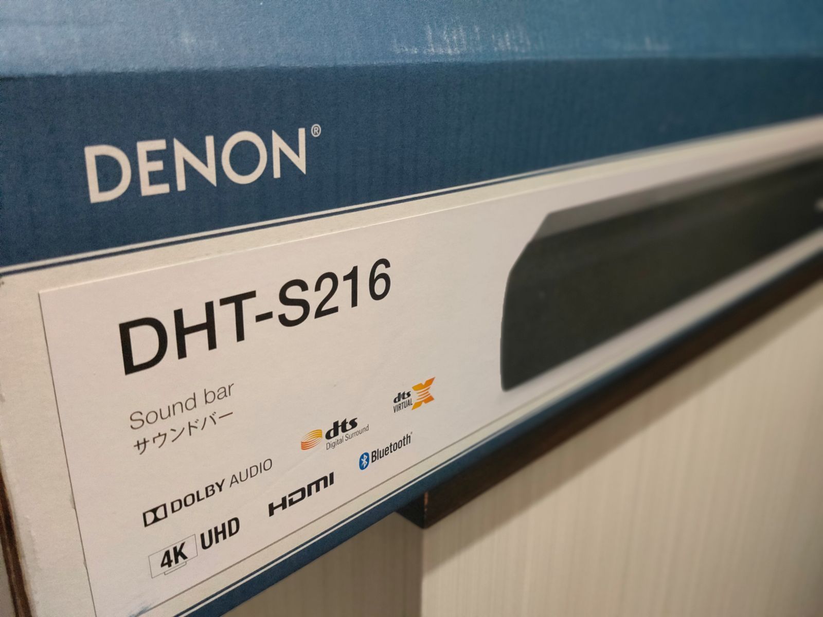DENON DHT-S216 サウンドバー 2020年製 美品】DENON サウンドバー DHT 