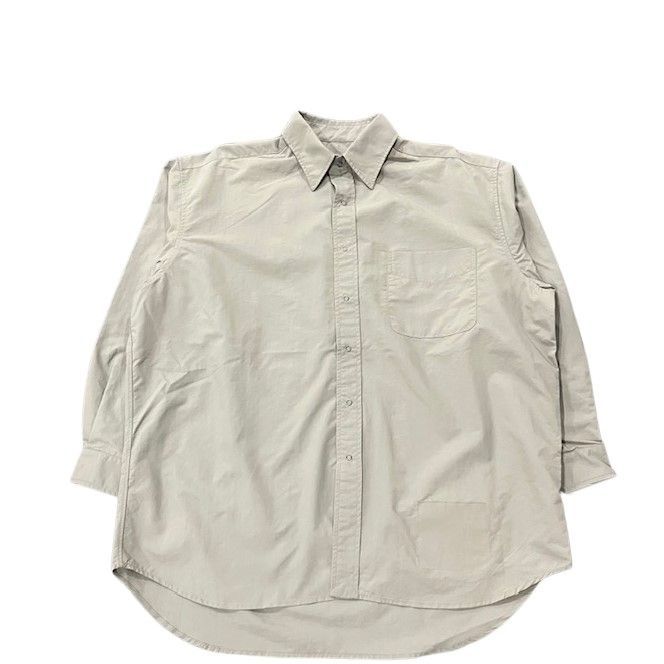 BURLAP OUTFITTER/ L/S B.B.SHIRT  OFF WHITE