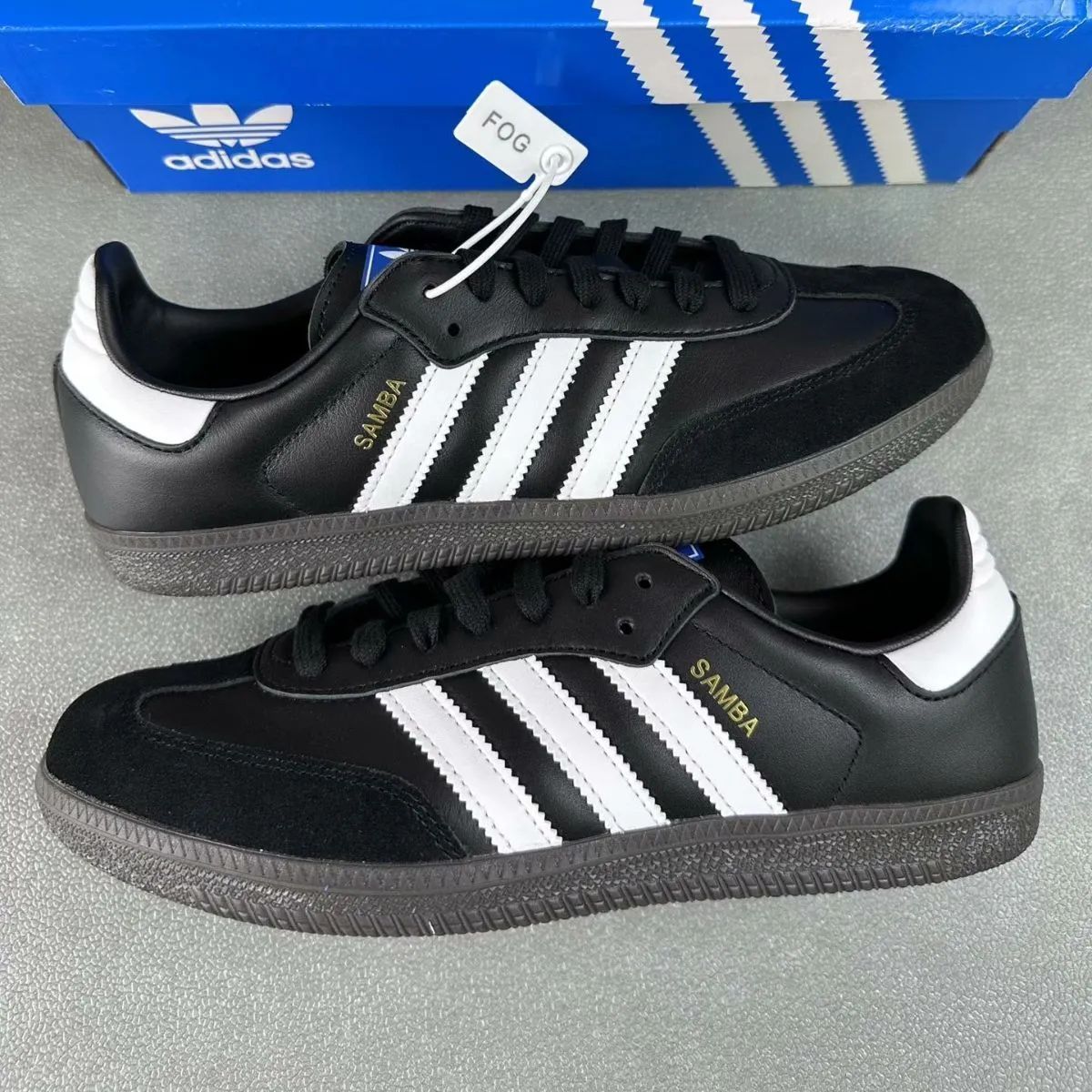 新品未使用 adidasアディダス サンバ Samba OG ブラック White Gum Adidas Originals Samba black 男女兼用