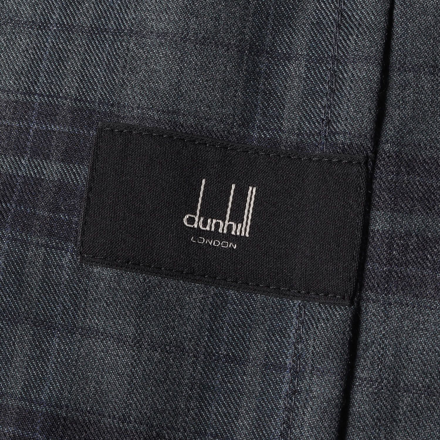 dunhill ダンヒル ジャケット サイズ:S チェック ウール カシミヤ 2B 