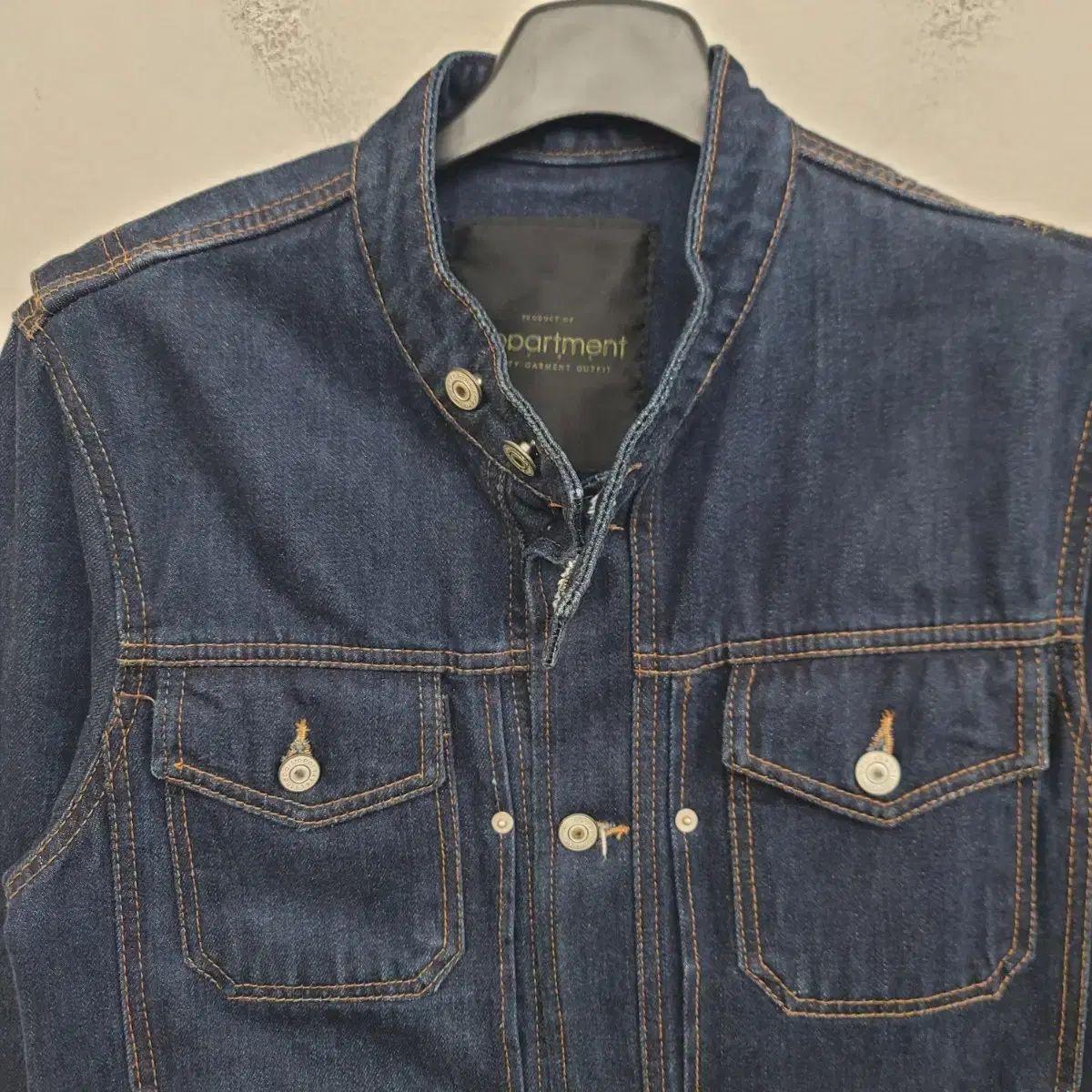90 ／ S thepartment ウォッシング デニム ジャケット デニム