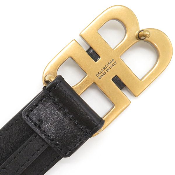 付属品完備/最高級】BALENCIAGA バレンシアガ ベルト BBロゴ