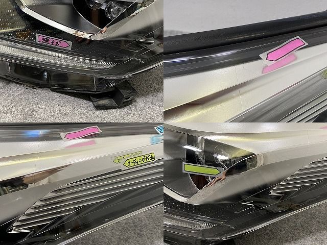トヨタ C-HR 純正左ヘッドライト KOITO 10-111 C-HR 23-546☆【値下】後期 LED ZYX11 C-HR☆左ヘッドライト