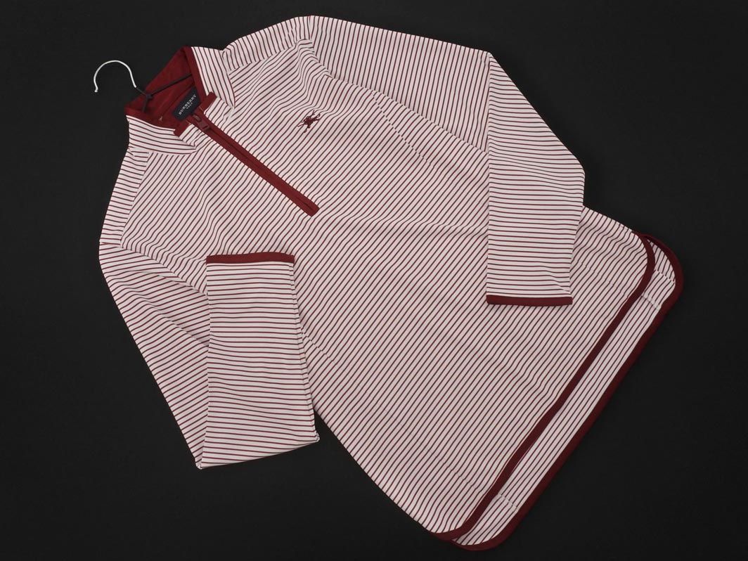 BURBERRY バーバリー GOLF ゴルフ ハーフジップ ボーダー