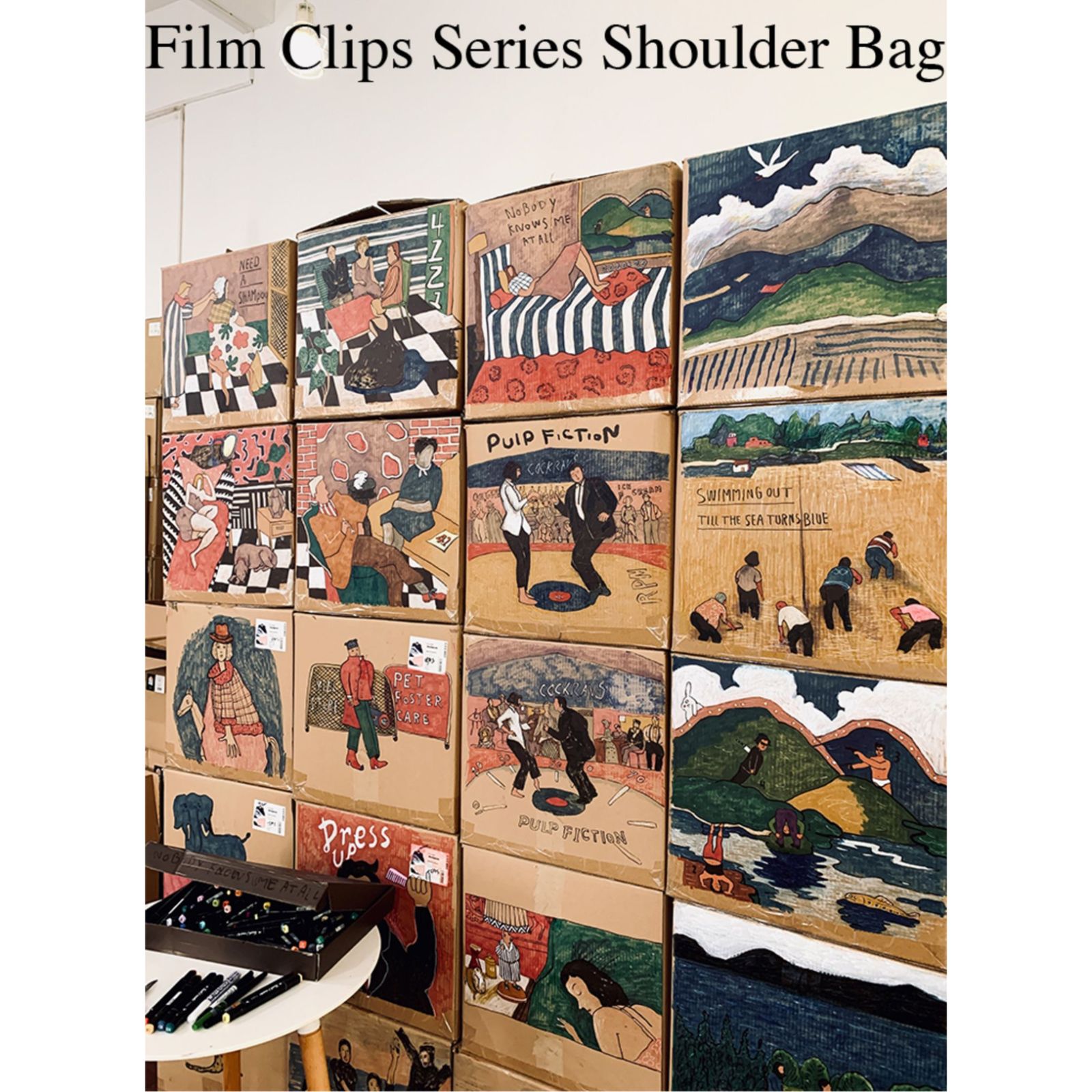 新品] Film Clips Tote Bag │Pulp Fiction│ - メルカリ