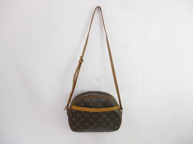 ルイヴィトン LOUIS VUITTON ブロア ショルダーバッグ モノグラム ブラウン レディース