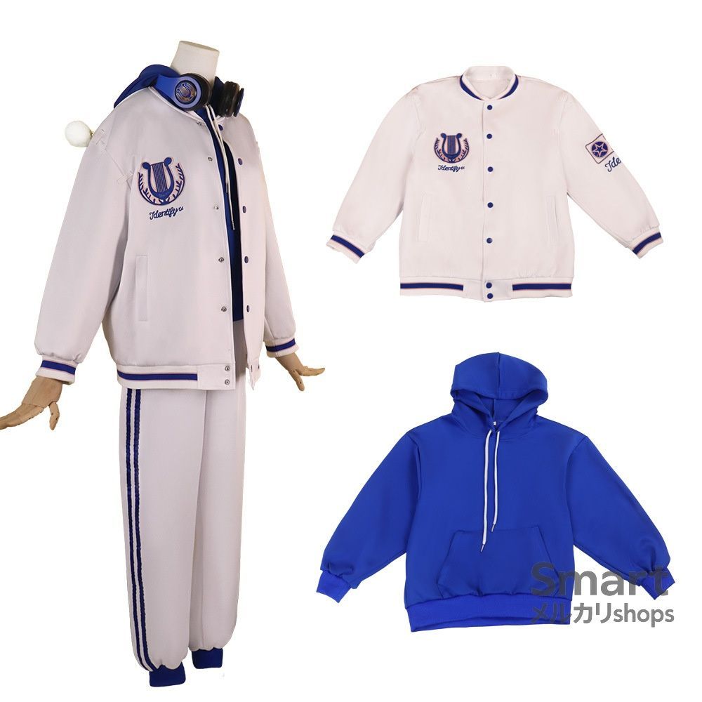 コスプレ 衣装 だいごじんかくIdentity V コスプレ衣装 Naibu eスポーツ コスプレ衣装 Naibu OPH ホワイトベースボールジャケット 傭兵ジャケット M251016-5