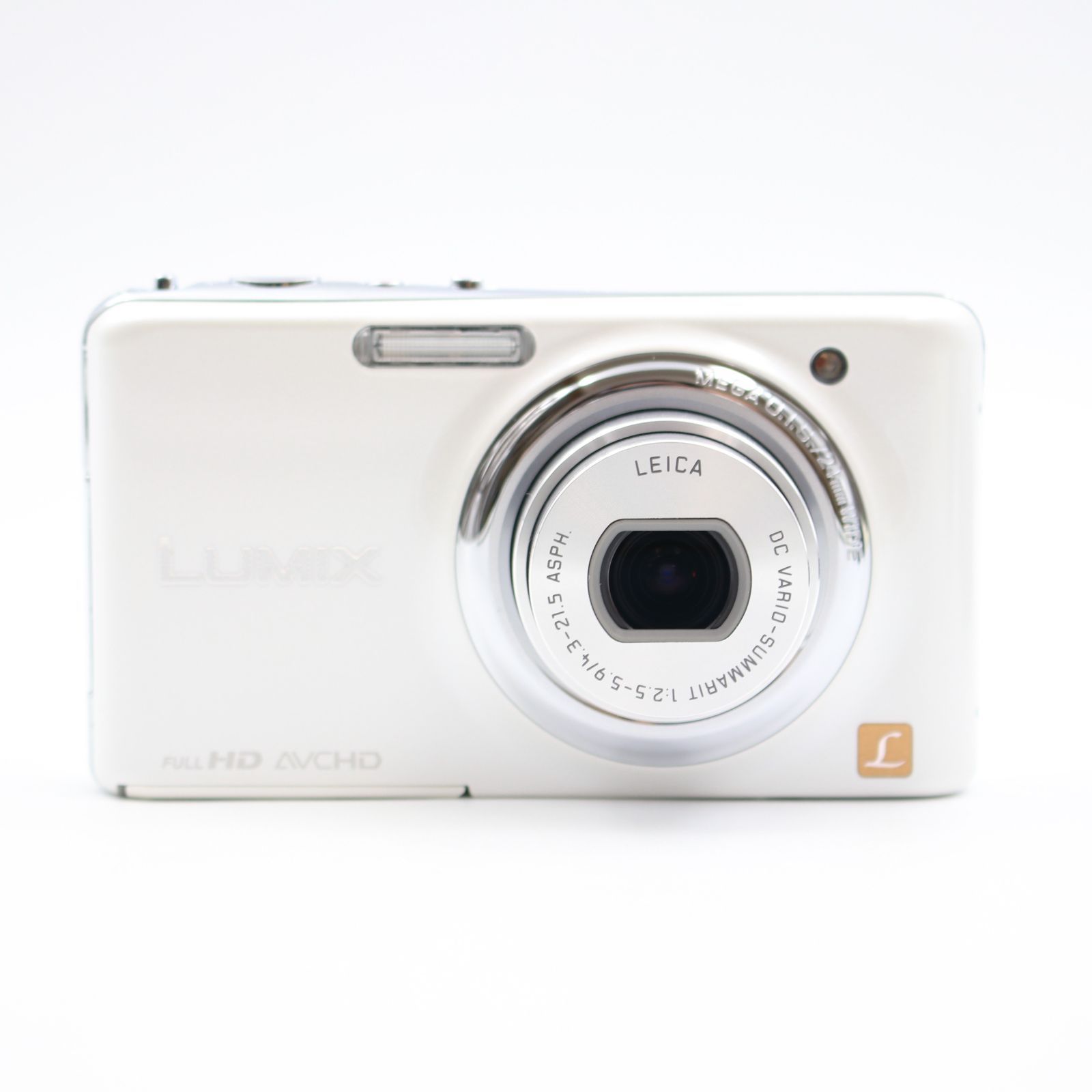 □極上品□ PANASONIC LUMIX DMC-FX77-W リリーホワイト デジタル  