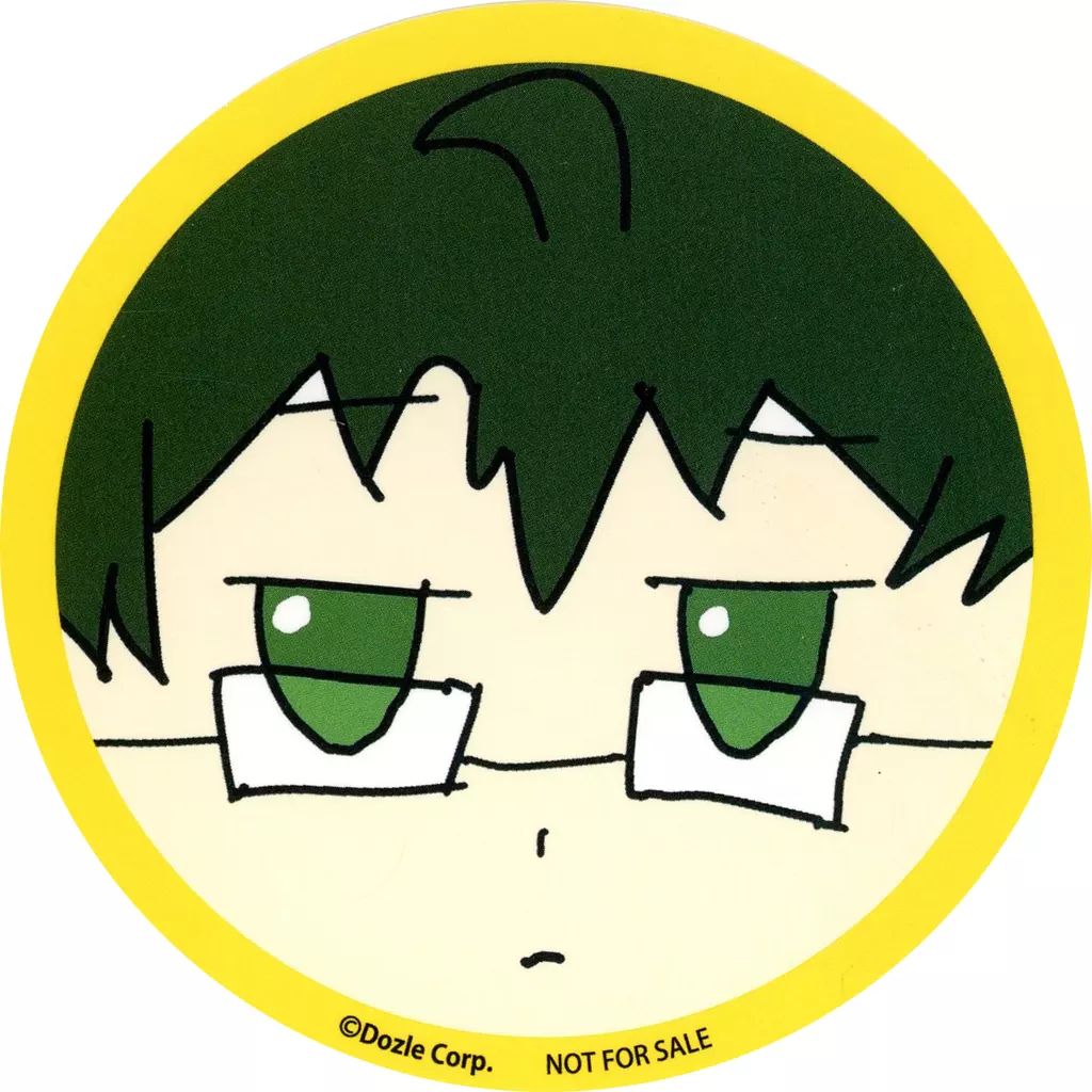 中古】コースター おんりー(手描きイラスト) コースター 「GiGO