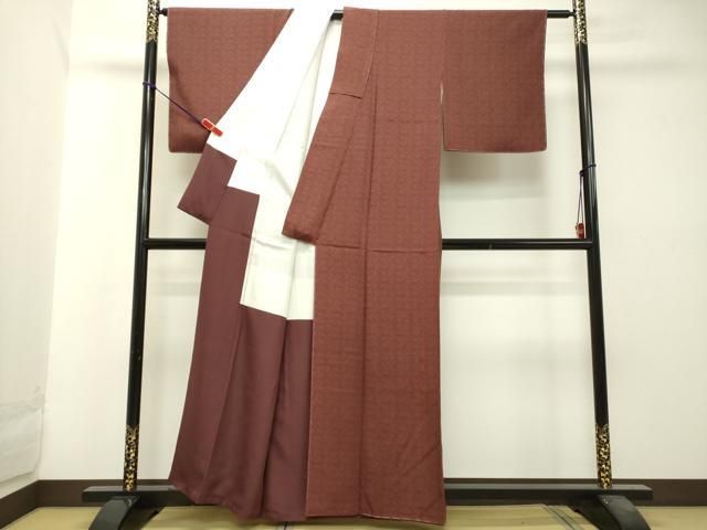 平和屋着物○重要無形文化財 人間国宝 中村勇二郎 江戸小紋 草木染