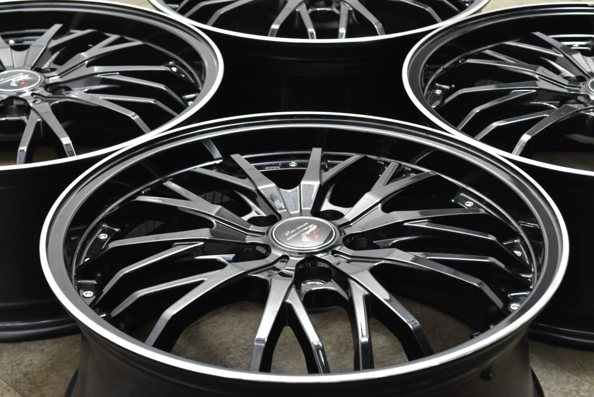 Precious HM-3 18in 7.5J 55 PCD114.3 4本セッ オデッセイ ヴェゼル ZR-V WR-V ノア ヴォクシー エクストレイル アクセラ