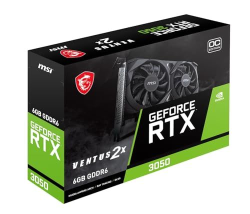 グラフィックボード・グラボ・ビデオカード MSI GEFORCE RTX 3050 VENTUS 2X XS OC MSI GeForce RTX 3050 VENTUS 2X XS 8G OC